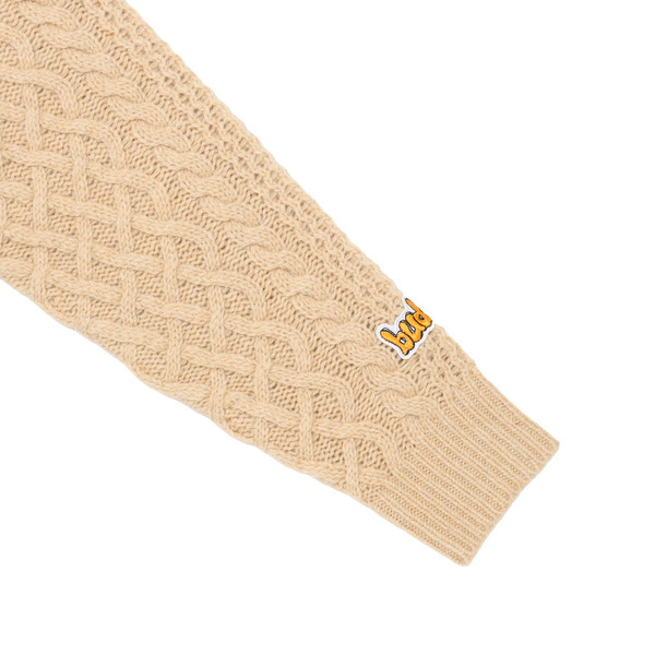Cable Knit Cardigan 詳細画像 L.Beige 3