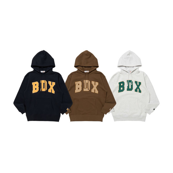 BDX Logo Hoodie 詳細画像 Brown 13