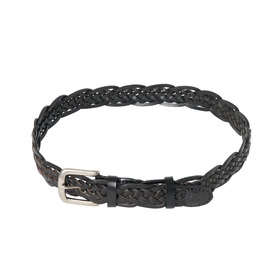 Leather Braided Belt 詳細画像