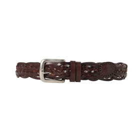 Leather Braided Belt 詳細画像