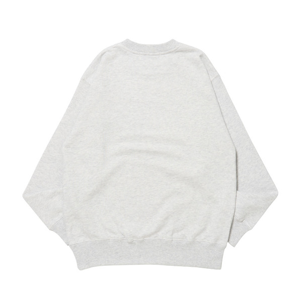 Leopard Logo Crew Sweat 詳細画像 H.Grey 1