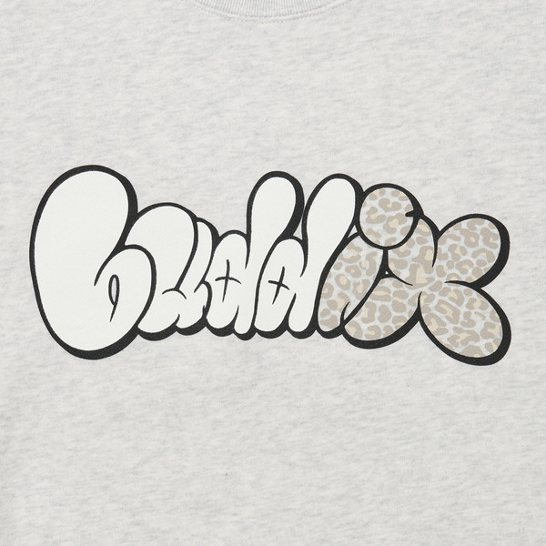 Leopard Logo Crew Sweat 詳細画像 H.Grey 5