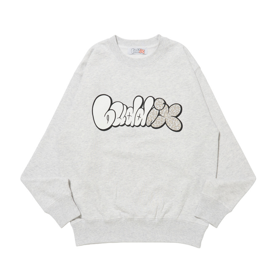 Leopard Logo Crew Sweat | buddix | VERTICAL GARAGE OFFICIAL ONLINE