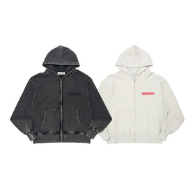 LOVE YOU ZIP Hoodie(Black Fade) 詳細画像