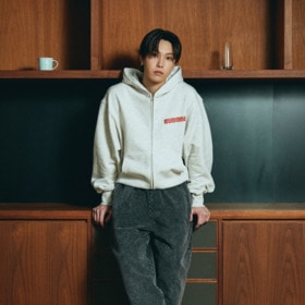 LOVE YOU ZIP Hoodie(Black Fade) 詳細画像