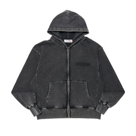 LOVE YOU ZIP Hoodie(Black Fade)