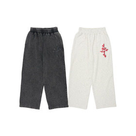 LOVE YOU Sweat Pants(Black Fade) 詳細画像