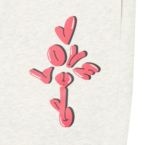 LOVE YOU Sweat Pants(Black Fade) 詳細画像 H.Grey 11