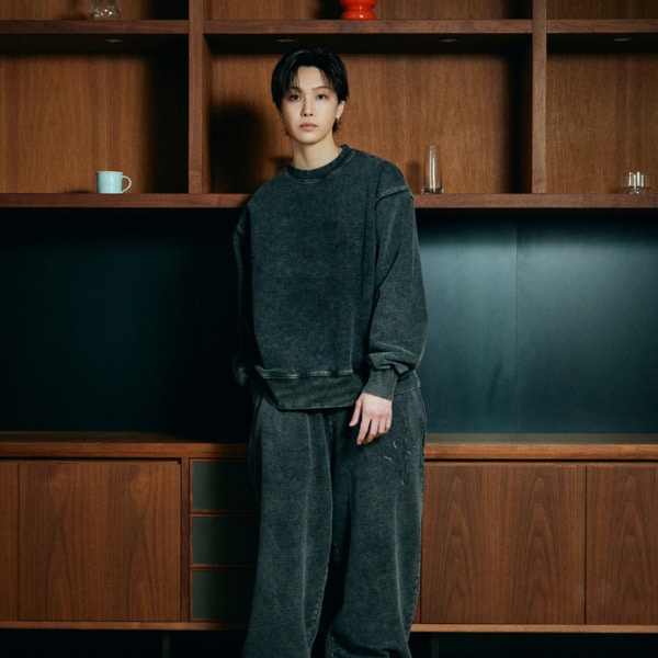 LOVE YOU Sweat Pants(Black Fade) 詳細画像 H.Grey 14