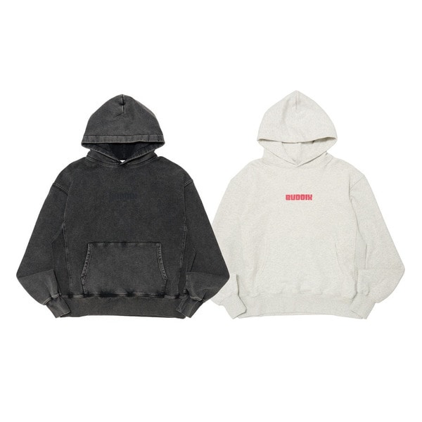LOVE YOU Hoodie(Black Fade) 詳細画像 C.Grey 10