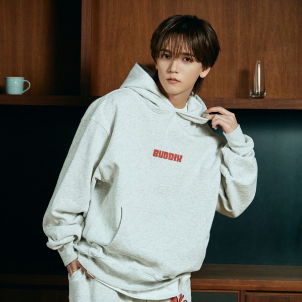 LOVE YOU Hoodie(Black Fade) 詳細画像 C.Grey 11