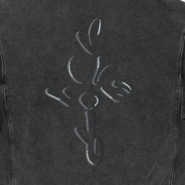 LOVE YOU Hoodie(Black Fade) 詳細画像 C.Grey 4