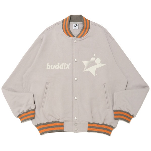 CUT VARSITY JACKET 詳細画像 H.Grey 1