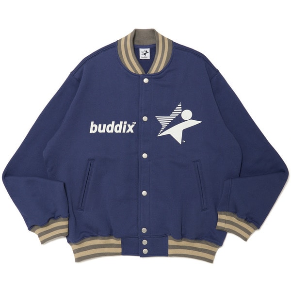 CUT VARSITY JACKET 詳細画像 Navy 1