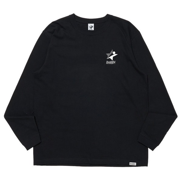 STAR LOGO LS TEE 詳細画像 Black 1
