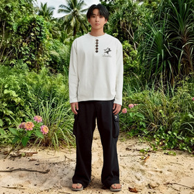 BIG BUTTON HENRY LS TEE 詳細画像