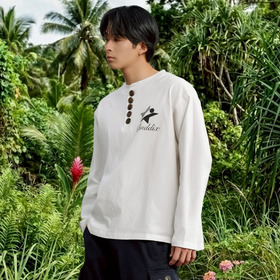 BIG BUTTON HENRY LS TEE 詳細画像