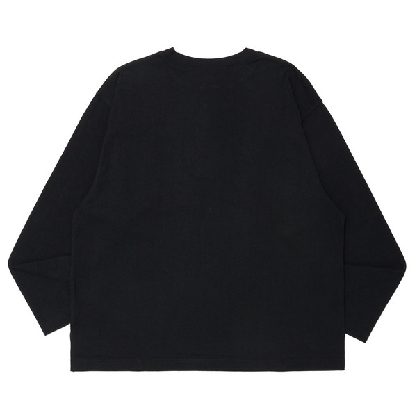 BIG BUTTON HENRY LS TEE 詳細画像 Black 4