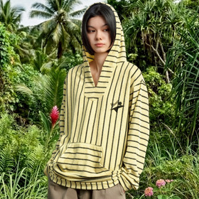 MEXICAN PILE STRIPE HOODIE 詳細画像