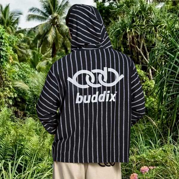 MEXICAN PILE STRIPE HOODIE 詳細画像 Navy 14