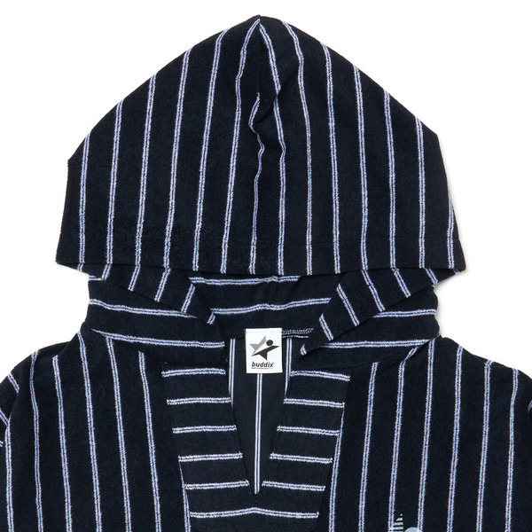 MEXICAN PILE STRIPE HOODIE 詳細画像 Navy 8