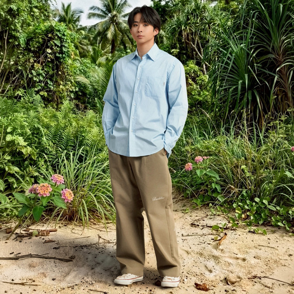 BACK LOGO LS SHIRT 詳細画像 Stripe 10