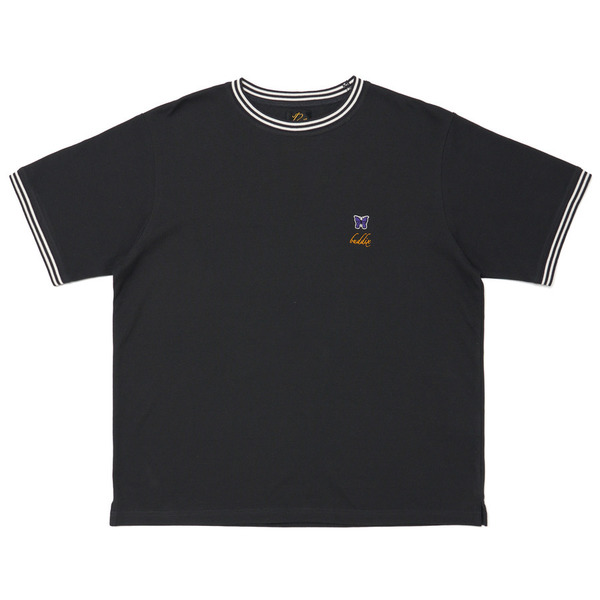 ND&times;BD PIQUE RINGER SS TEE 詳細画像 Black 1