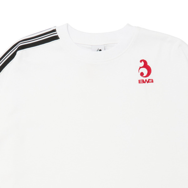 BWG 9LINE TRACK LS TEE 詳細画像 Black 2