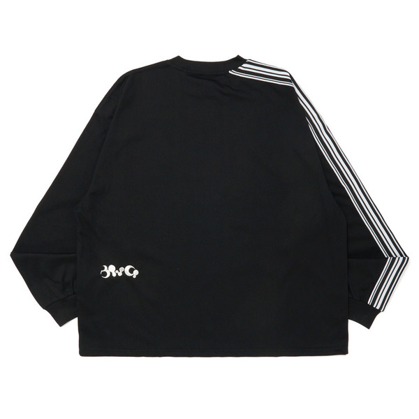 BWG 9LINE TRACK LS TEE 詳細画像 Black 5