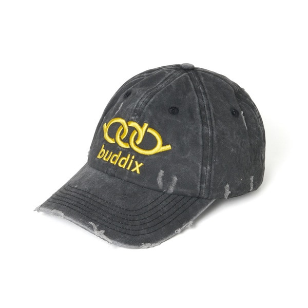 6PANEL DAMAGE CAP 詳細画像 Black 1