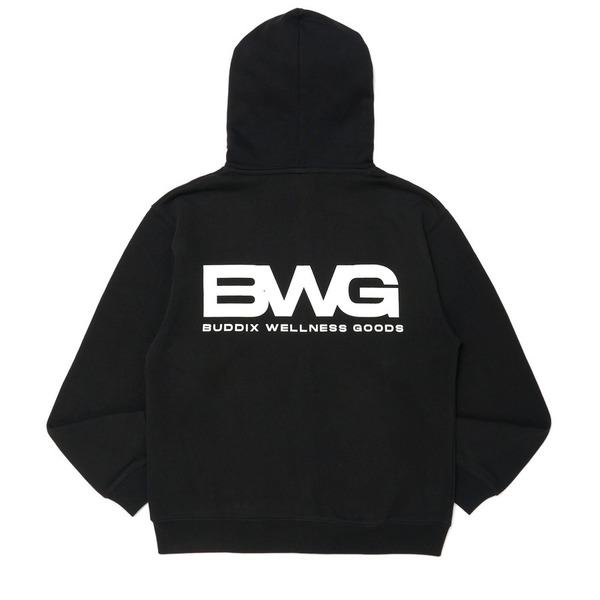 BWG LIGHT ZIP HOODIE 詳細画像 Black 1