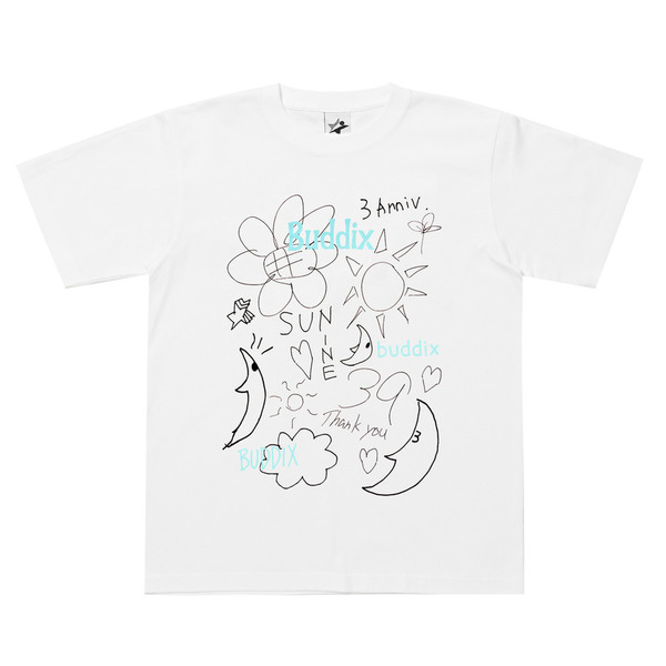 3RD ANNIV. HANDWRITTEN SS TEE 詳細画像 White 1