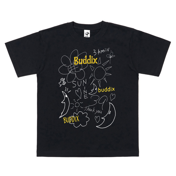 3RD ANNIV. HANDWRITTEN SS TEE 詳細画像 Black 1