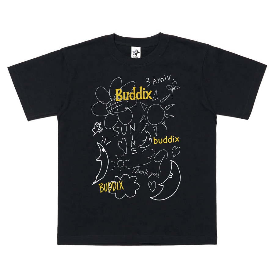 3RD ANNIV. HANDWRITTEN SS TEE | buddix | VERTICAL GARAGE OFFICIAL