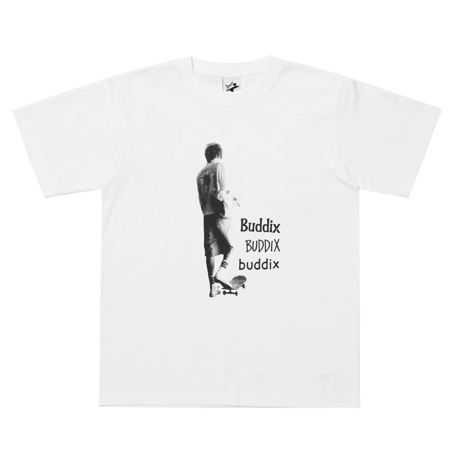 buddix グラフィック Tシャツ ホワイト Mサイズ新品 LOOKING BACK PHOTO SS TEE | buddix | VERTICAL GARAGE OFFICIAL