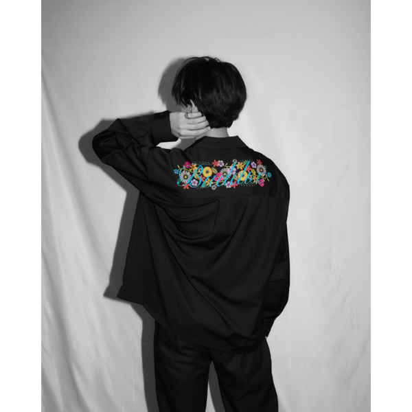 SF LINK OPEN-COLLAR LS SHIRT 詳細画像 Black 9