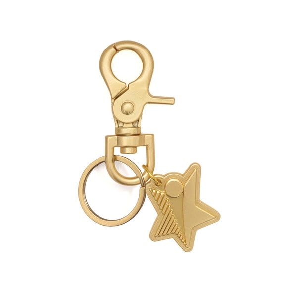 STAR LOGO KEY HOOK 詳細画像 Yellow Gold 1