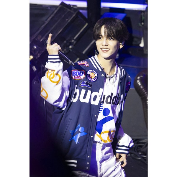 buddix &times; Astro9 VARSITY JACKET 詳細画像 Navy 16