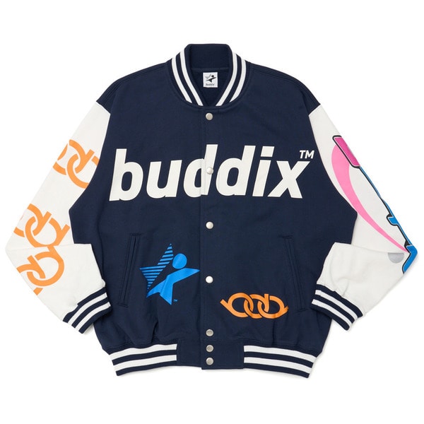 buddix &times; Astro9 VARSITY JACKET 詳細画像 Navy 1