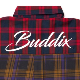 BACK LOGO CHECK FLANNEL SHIRT 詳細画像