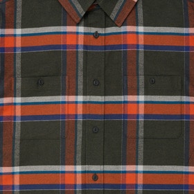 BACK LOGO CHECK FLANNEL SHIRT 詳細画像