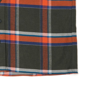 BACK LOGO CHECK FLANNEL SHIRT 詳細画像