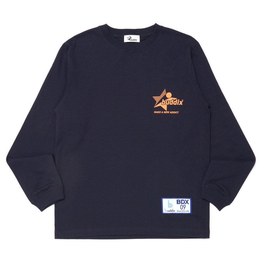 STAR LOGO LS TEE | buddix | VERTICAL GARAGE OFFICIAL ONLINE STORE