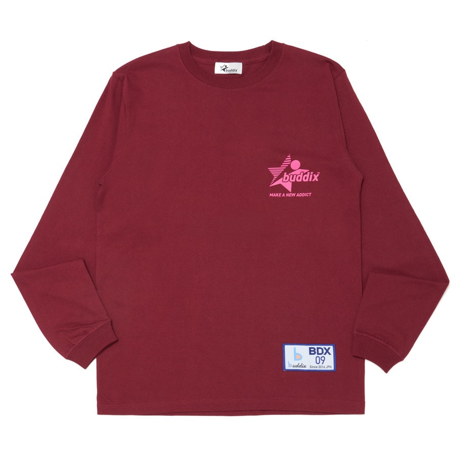 STAR LOGO LS TEE | buddix | VERTICAL GARAGE OFFICIAL ONLINE STORE