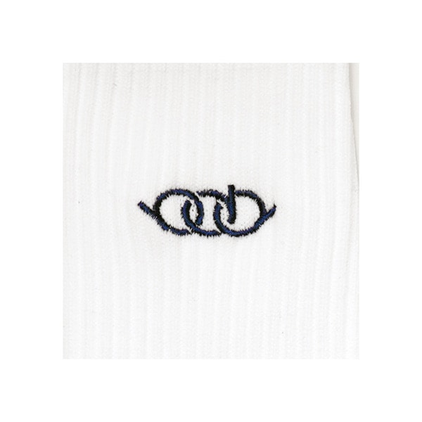 2P RIB SOCKS 詳細画像 White&times;Black 17