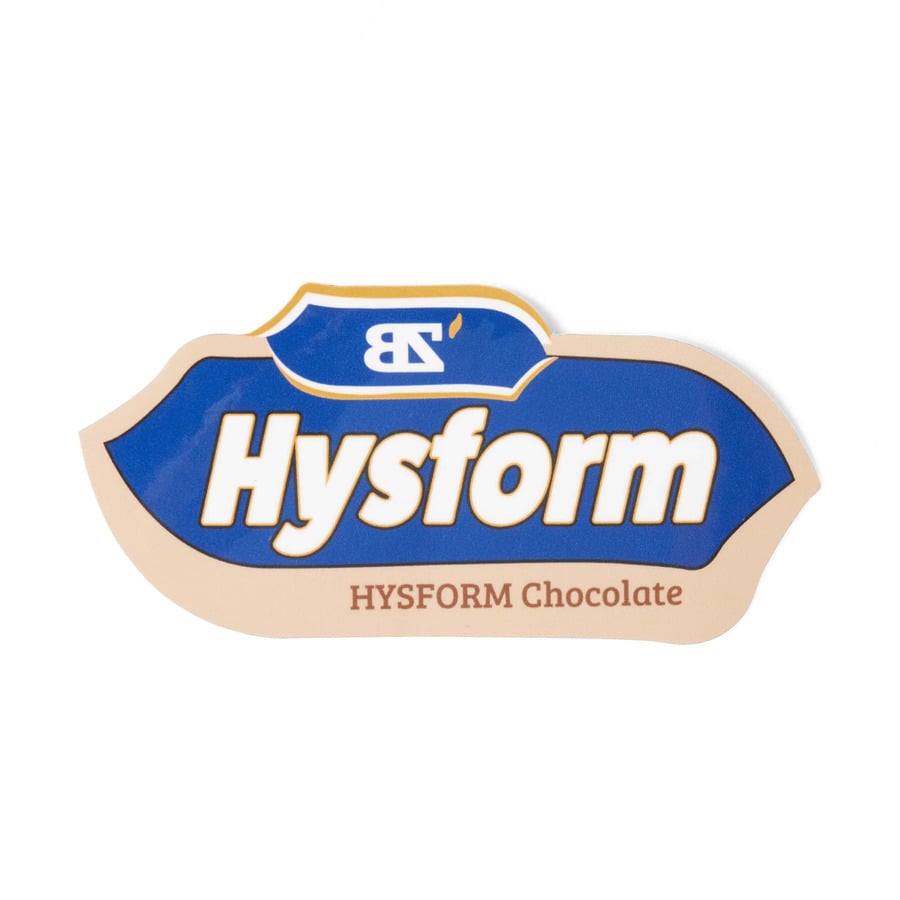 HYSFORM Chocolate LS Tee / sticker set 詳細画像 Black 5