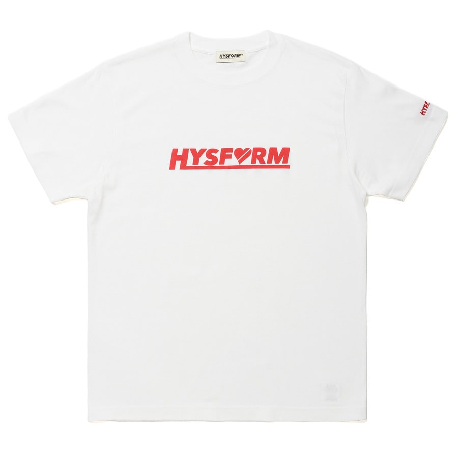 HEARTFORM SS T-SHIRT 詳細画像 White×Red 1