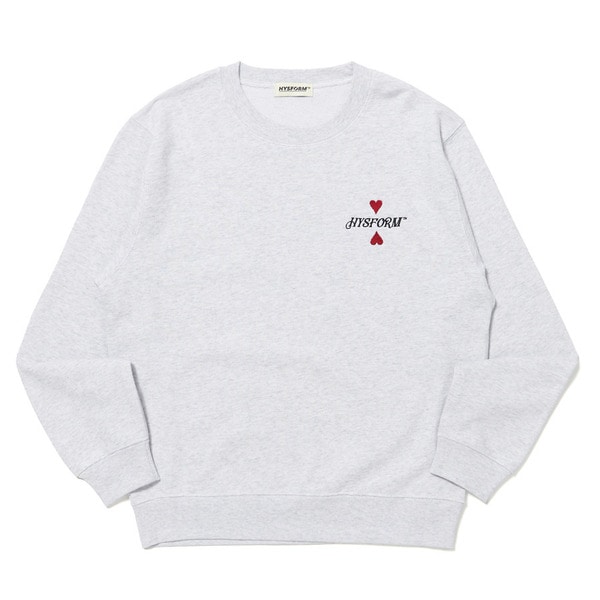 HERATS CREWNECK SWEATSHIRTS 詳細画像 H.Grey 1