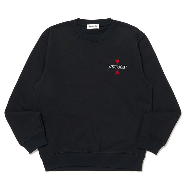 HERATS CREWNECK SWEATSHIRTS 詳細画像 Black 1