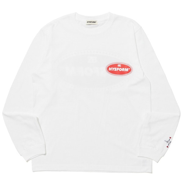 EMBLEM L/S T-SHIRTS 詳細画像 White 1